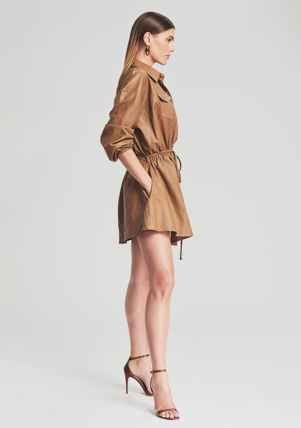 Leather Brandi Dress