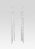 Martini Drop Crystal Earring