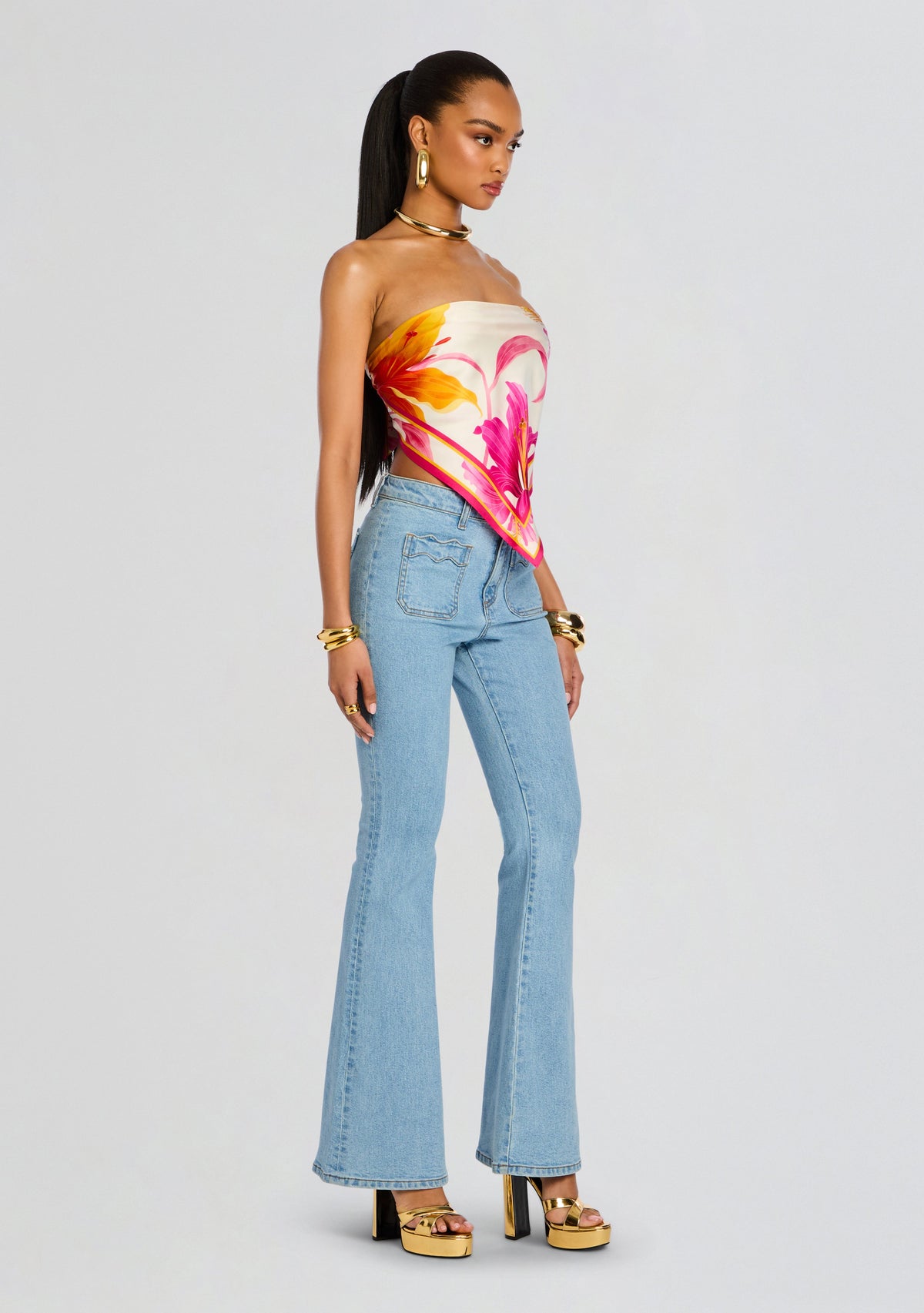 Alivia Silk Top