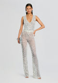 Nirvana Sequin Crochet Jumpsuit