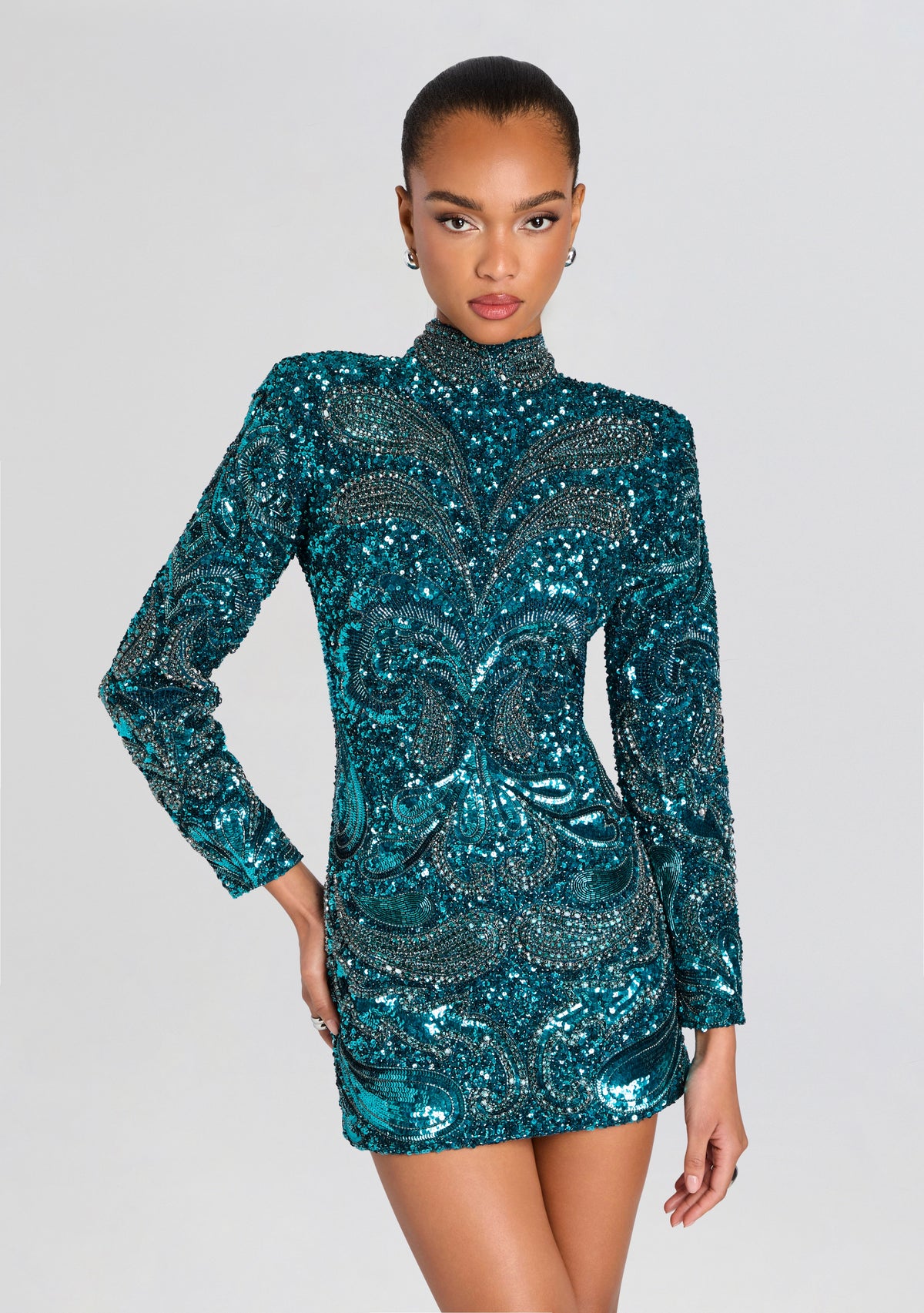 Celio Embroidered Dress
