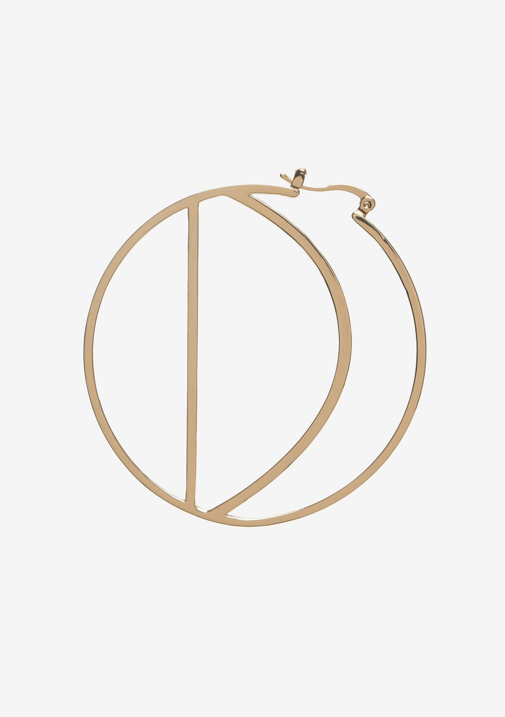 Hoop Letter Earring
