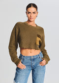 Mid Cropped Devin Sweater