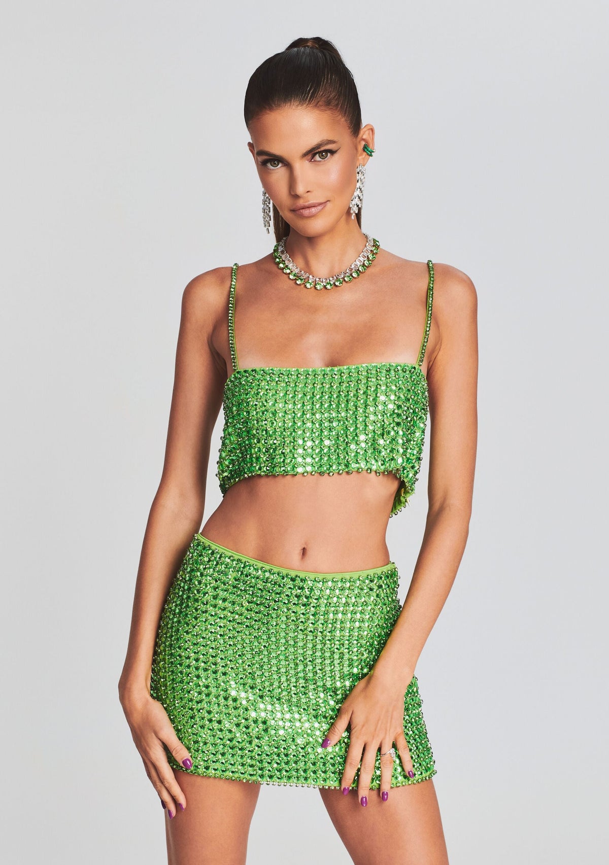 Ruby Crystal Skirt