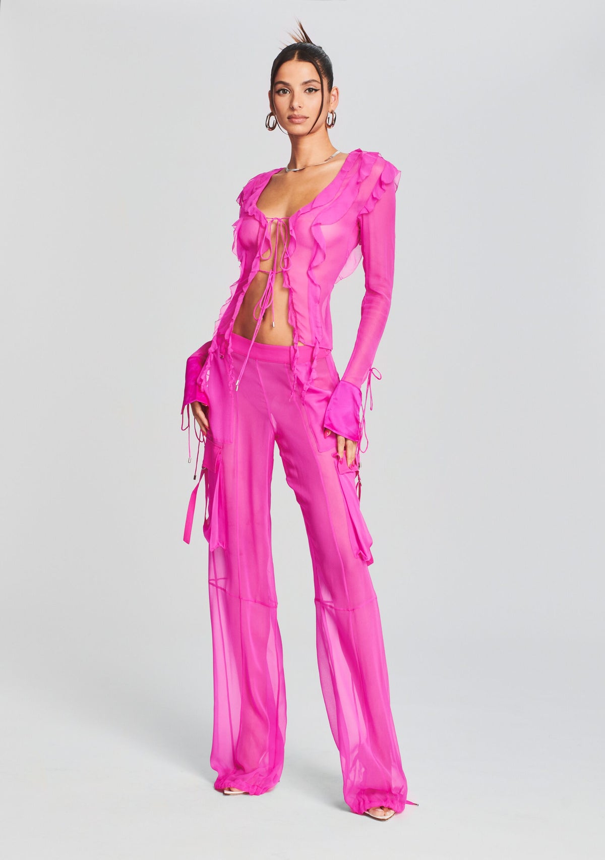 Aviva Silk Chiffon Blouse