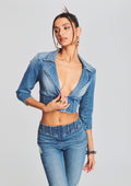 Maxine Denim Top