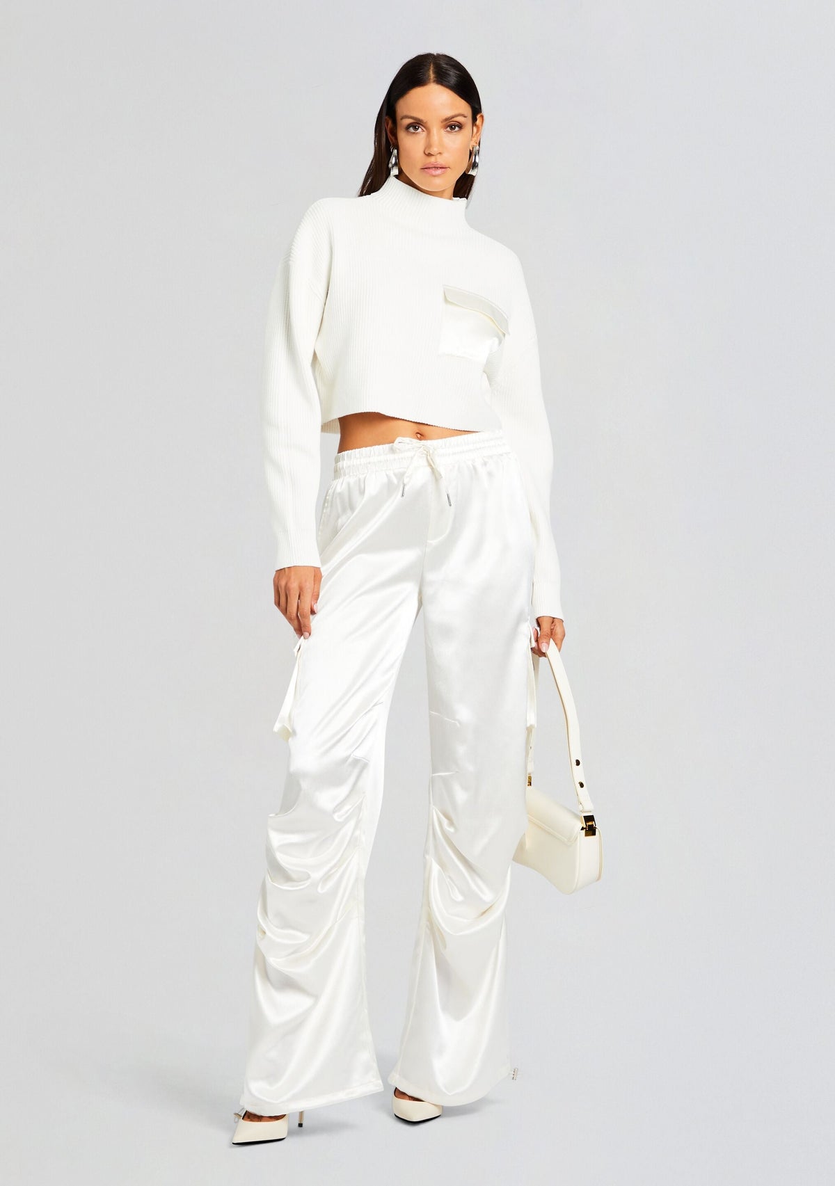 Donna Mid Cropped Sweater
