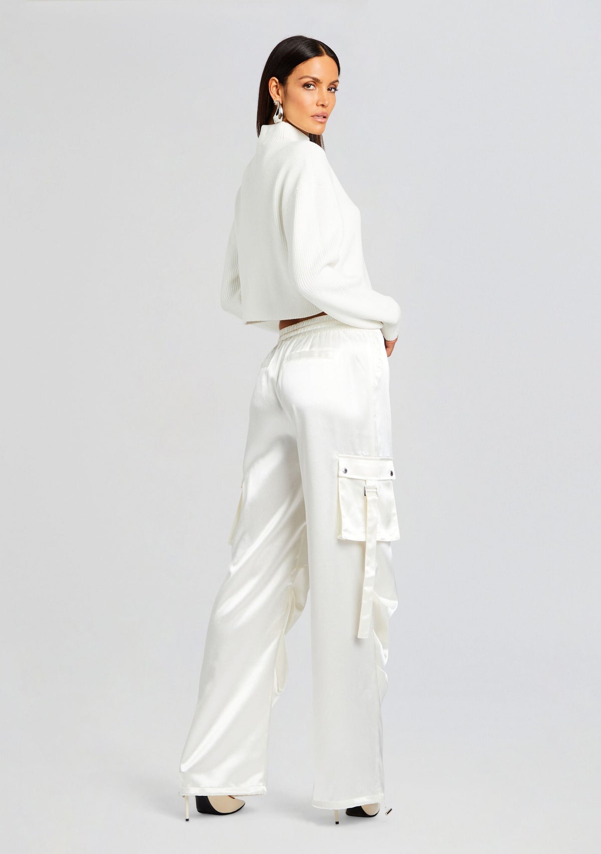 Donna Mid Cropped Sweater
