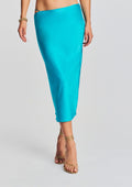 Penina Silk Midi Skirt