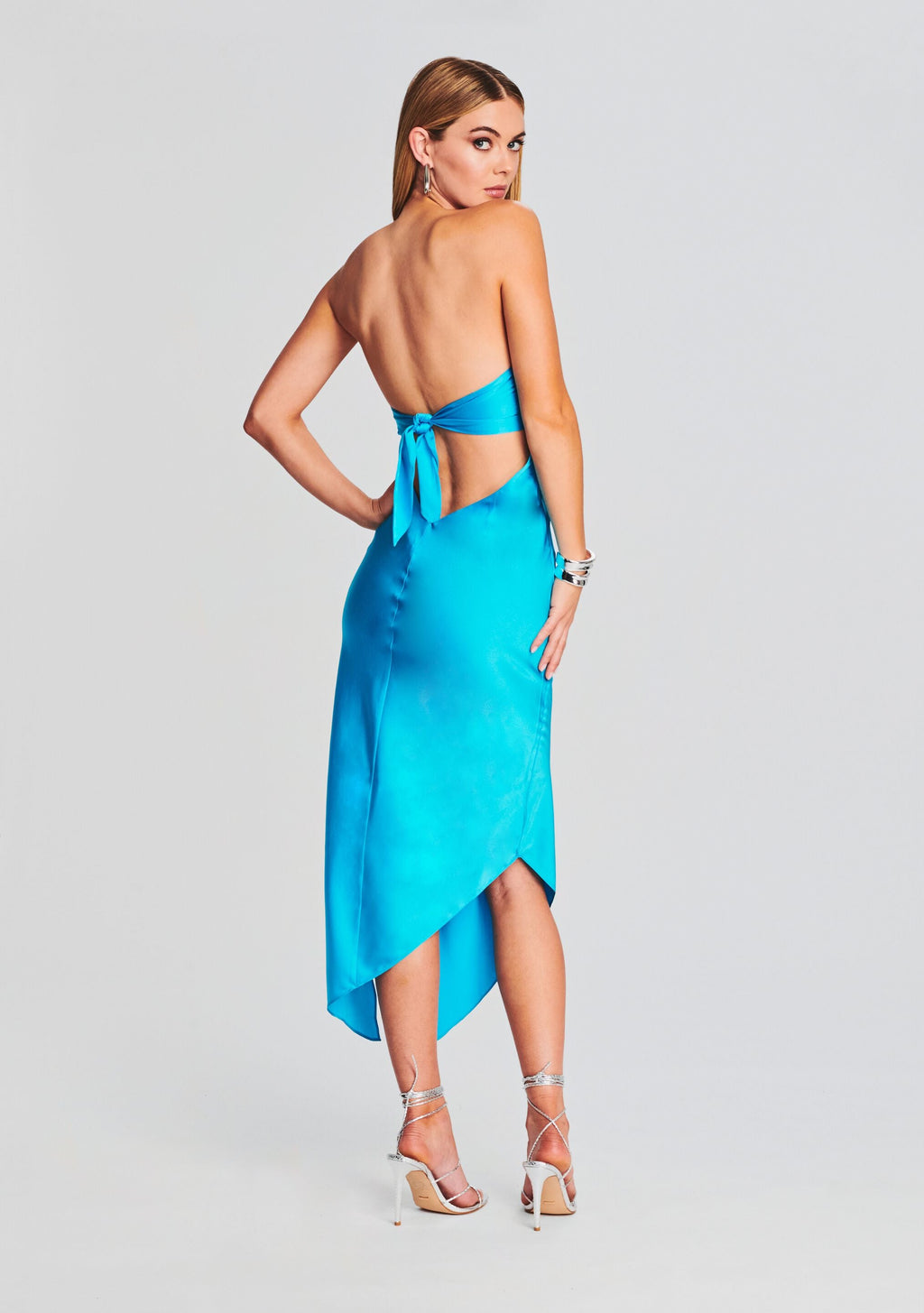 Ginni Silk Midi Dress
