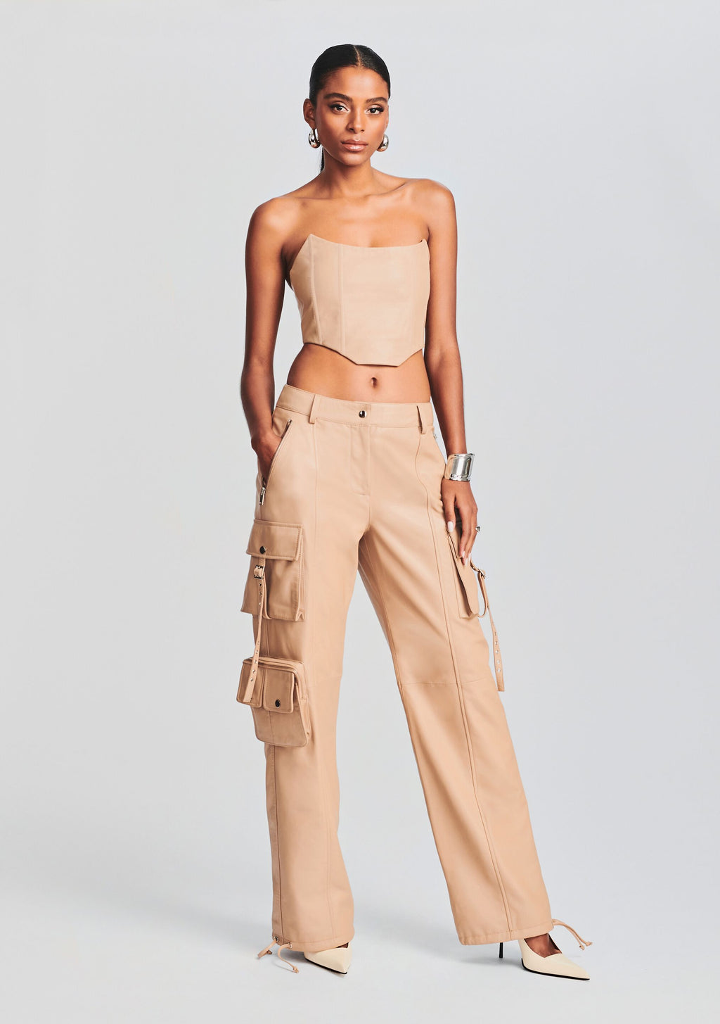 Honey Leather Pant