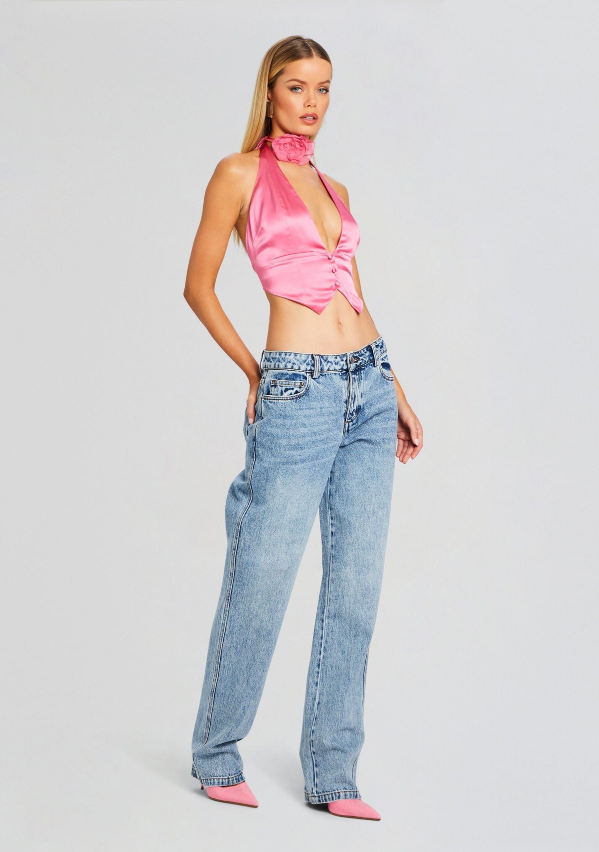 Romy Silk Vest