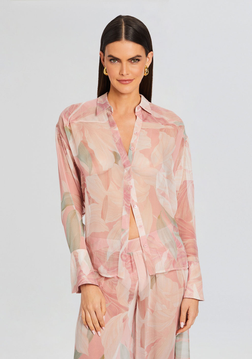 Ramona Silk Chiffon Shirt