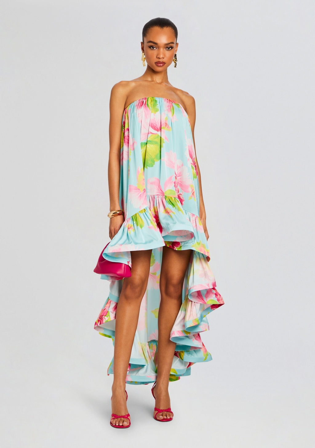 Mina High Low Dress
