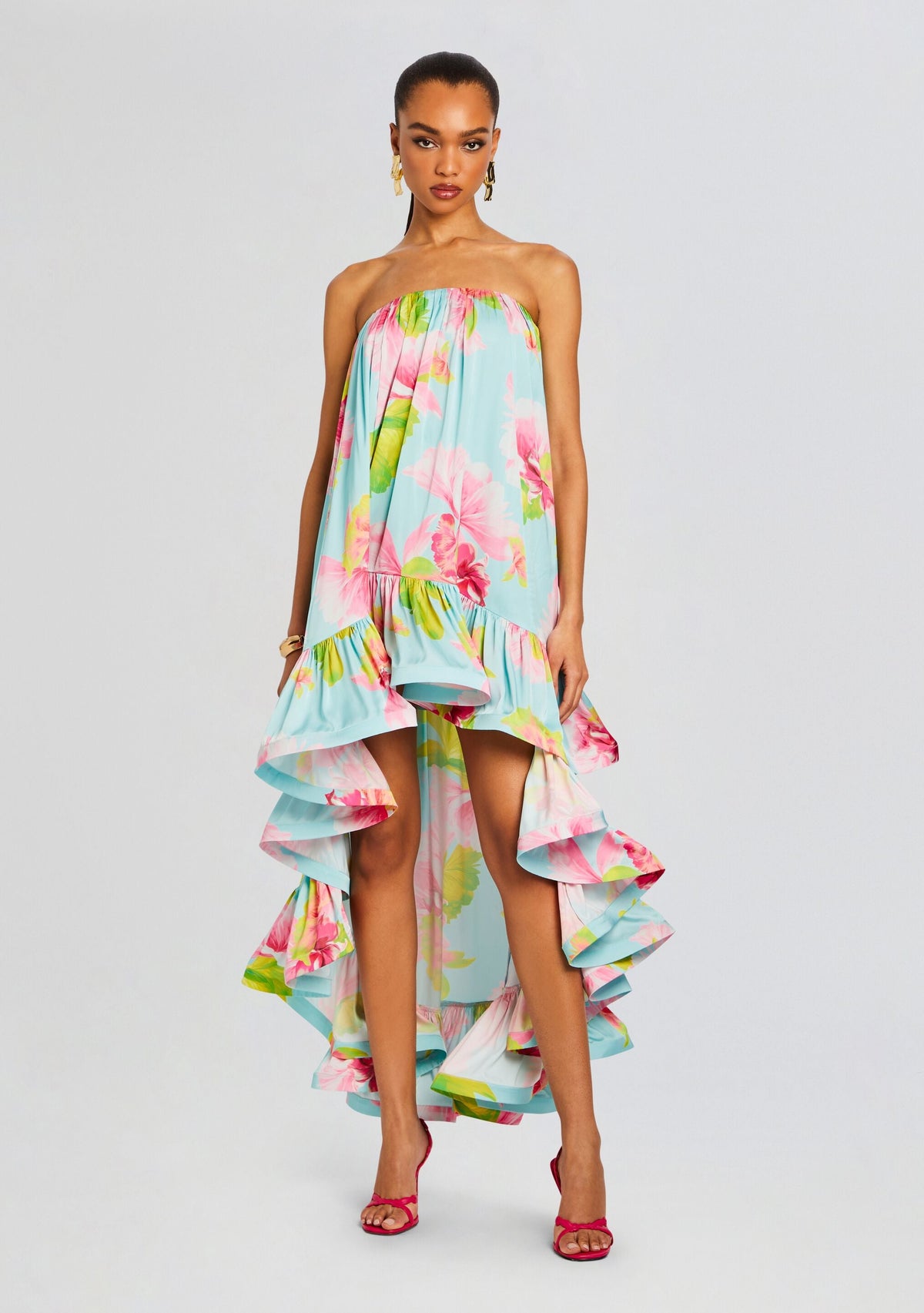 Mina High Low Dress