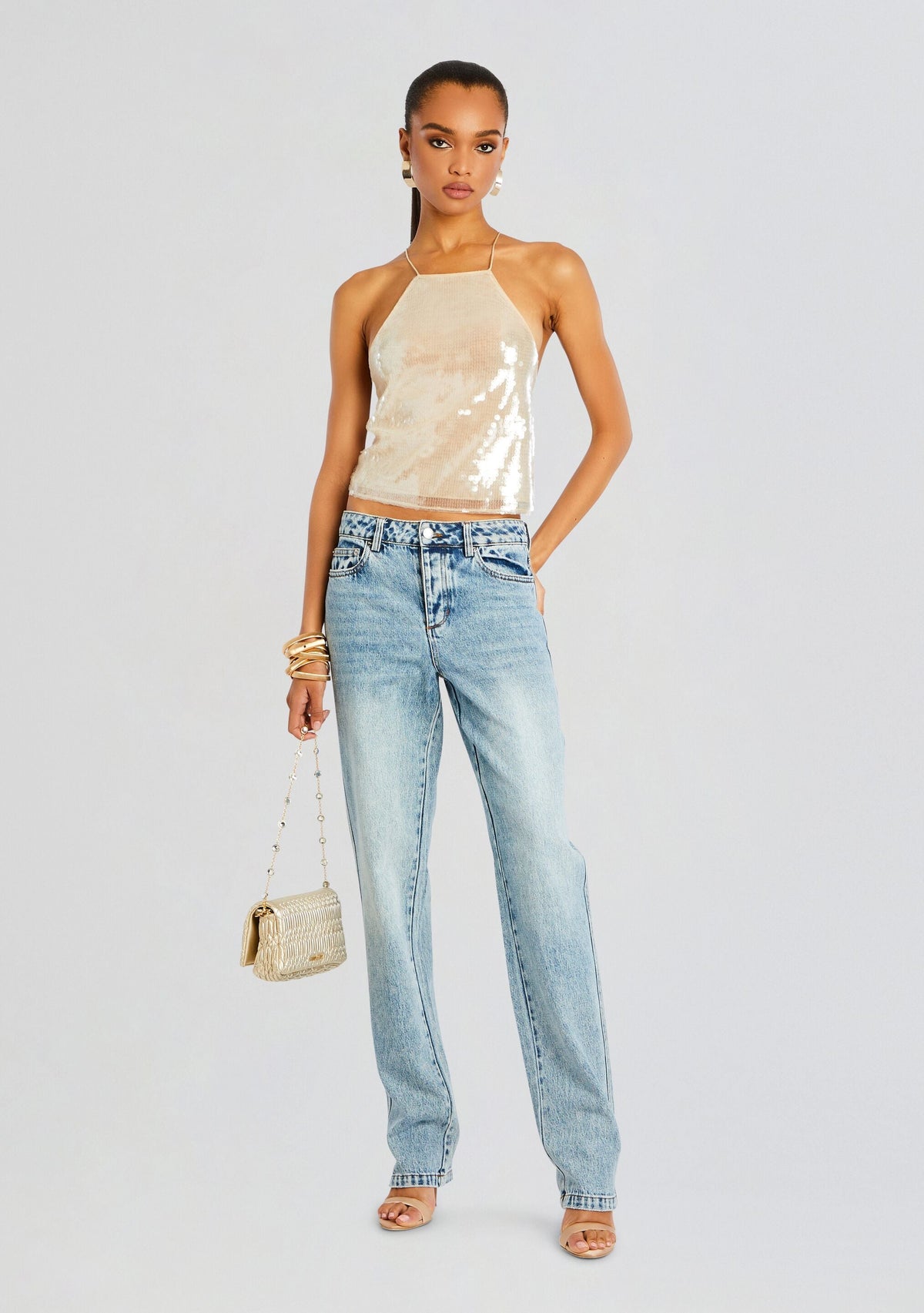 Norma Sequin Top