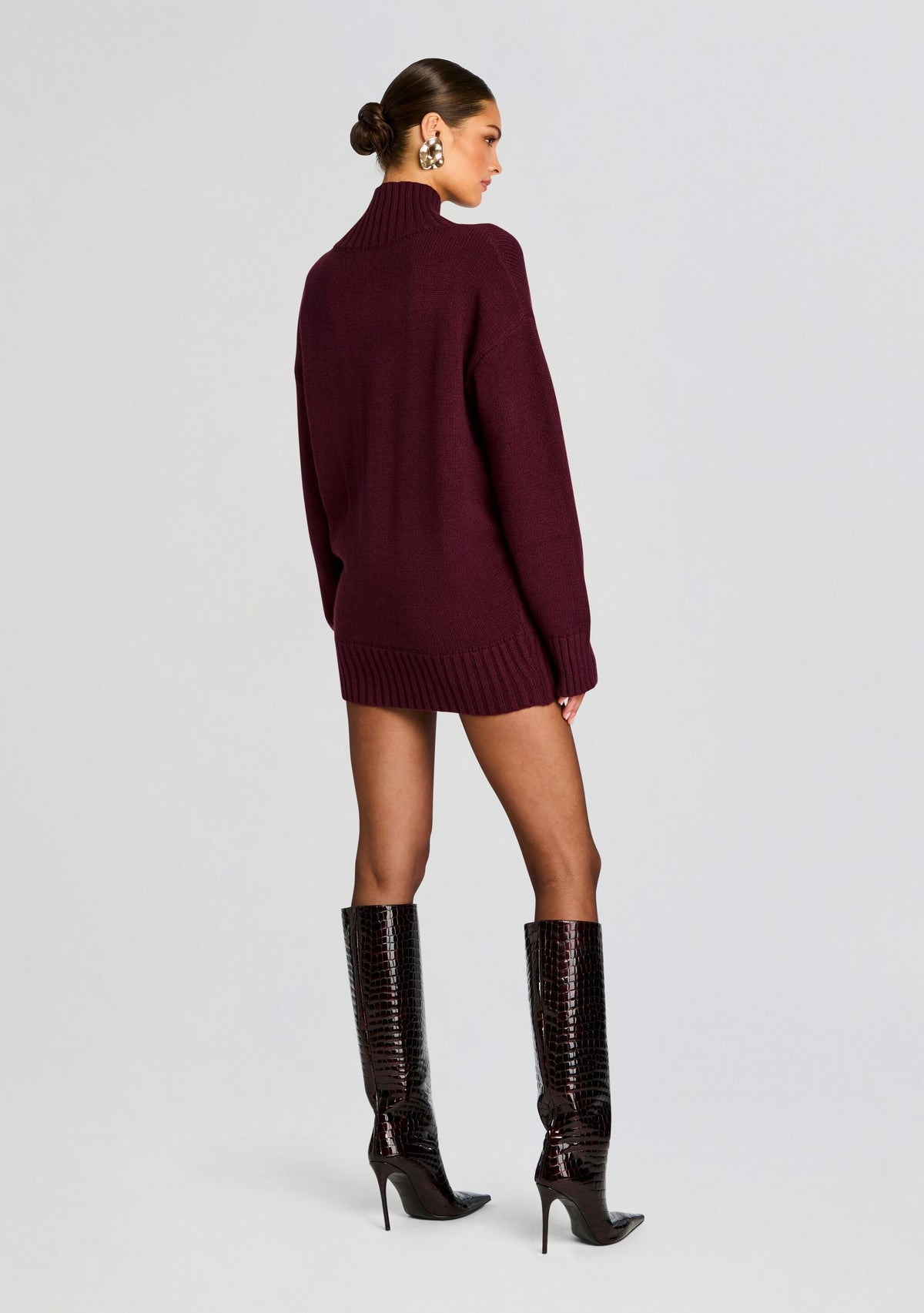 Dessa Chunky Knit Sweater Dress