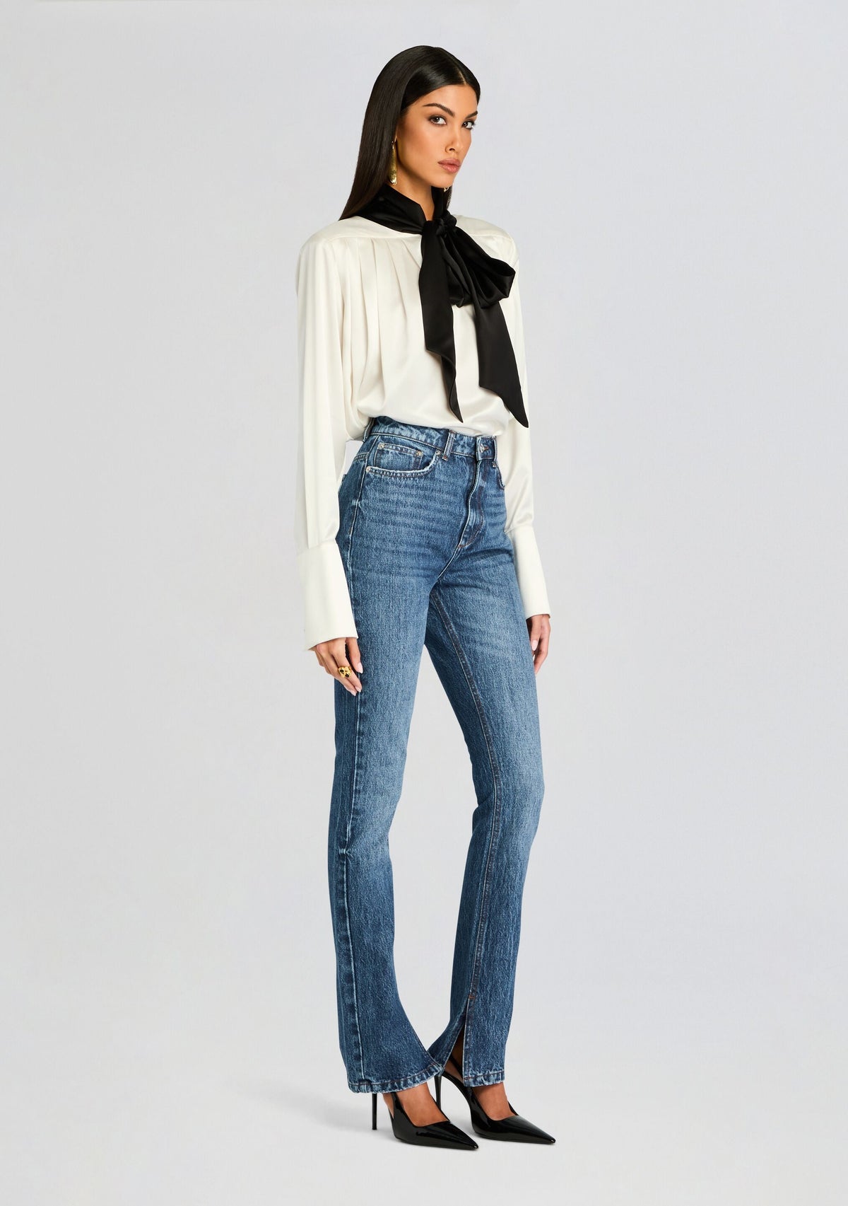 Lafayette Slim Straight Leg Jean