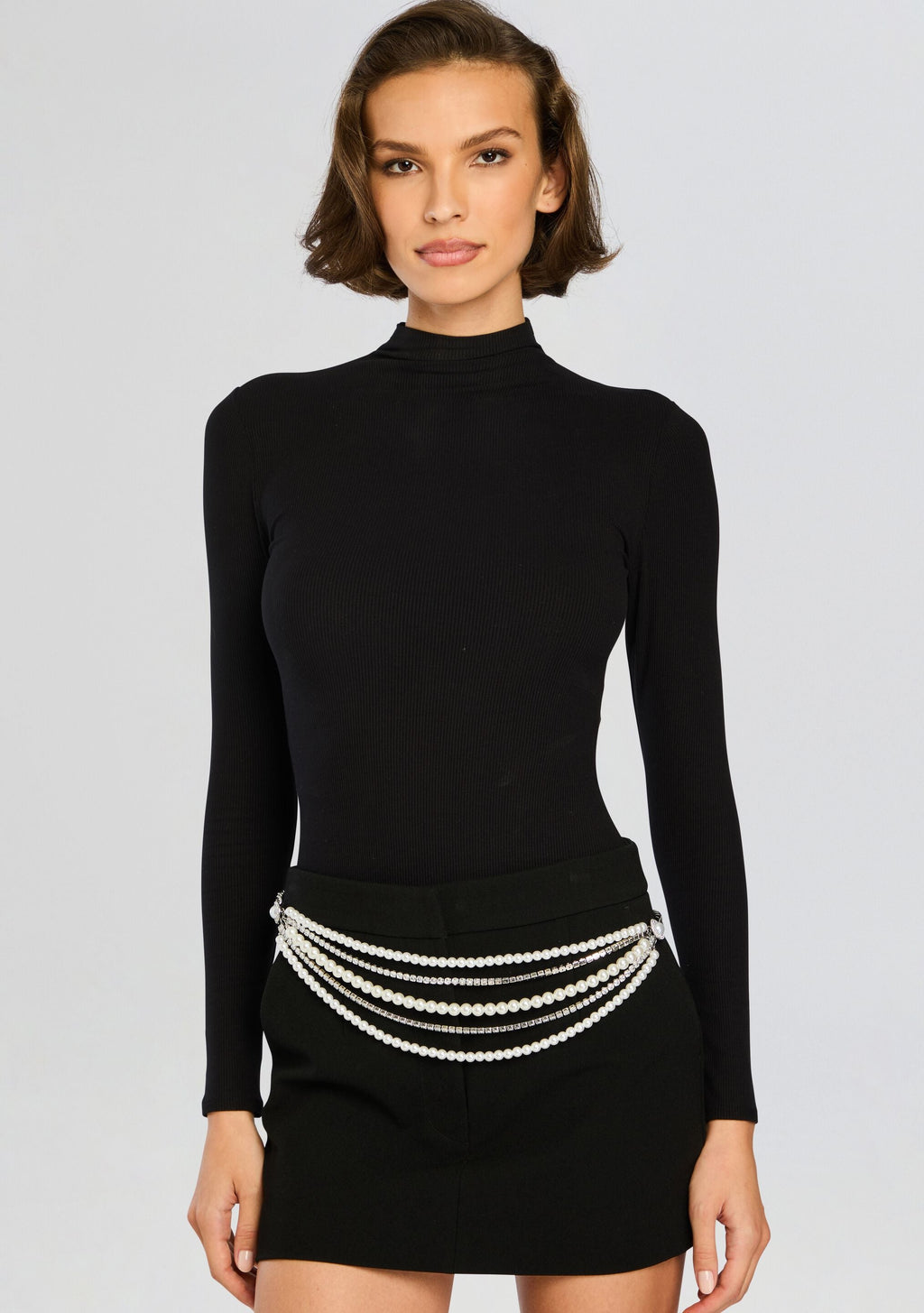 Chloe Pearl Chain Belt