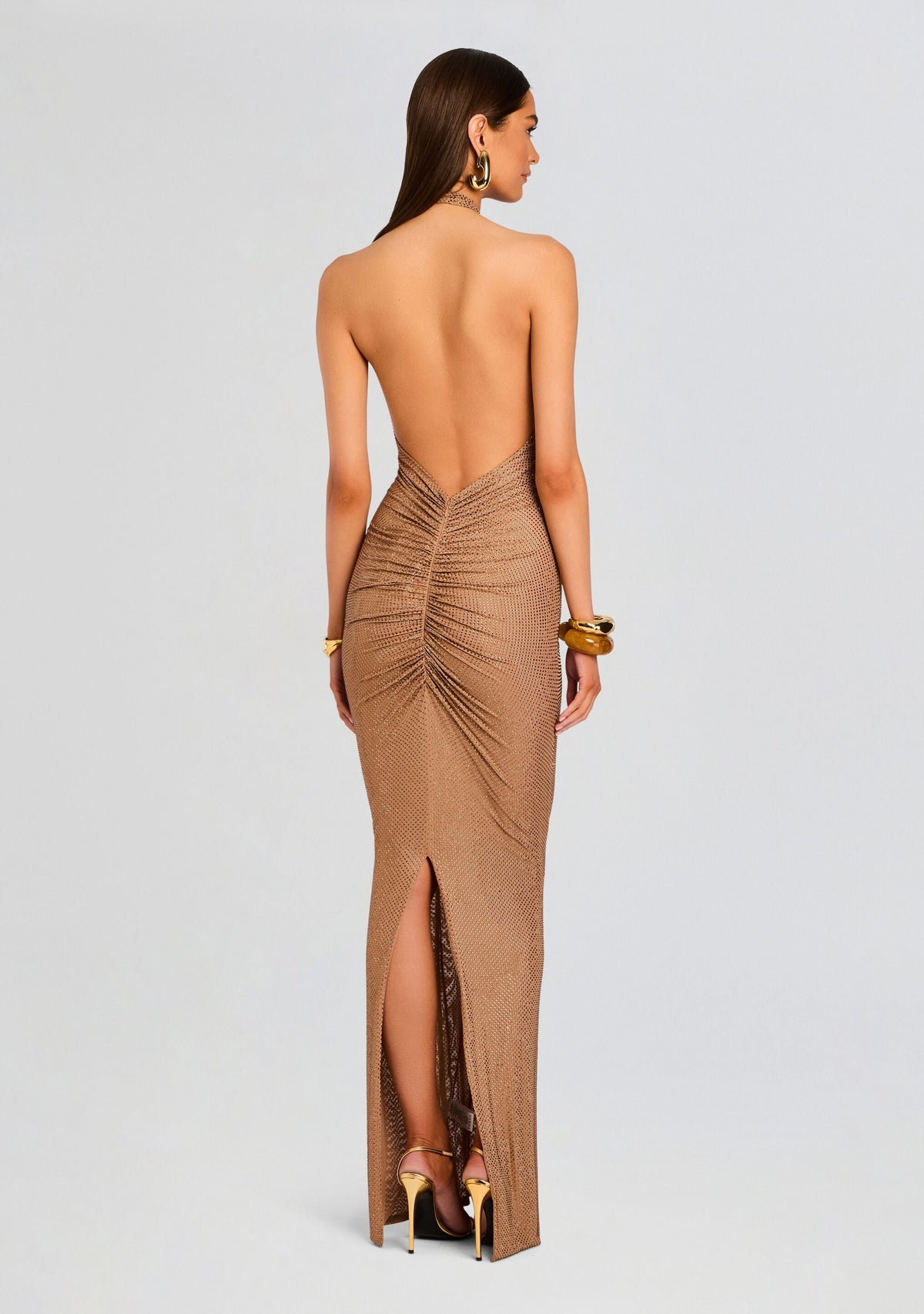 Oakley Mesh Embellished Dress