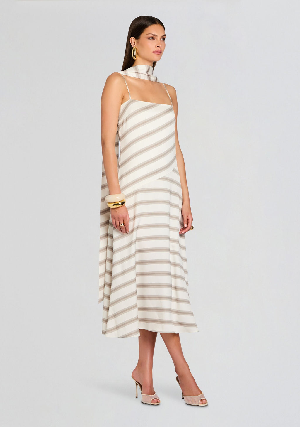 Kaia Satin Maxi Dress