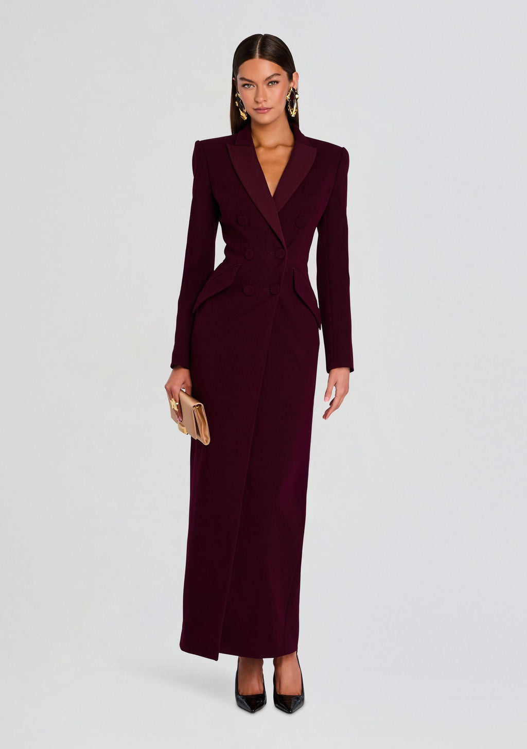 Amberly Blazer Evening Dress