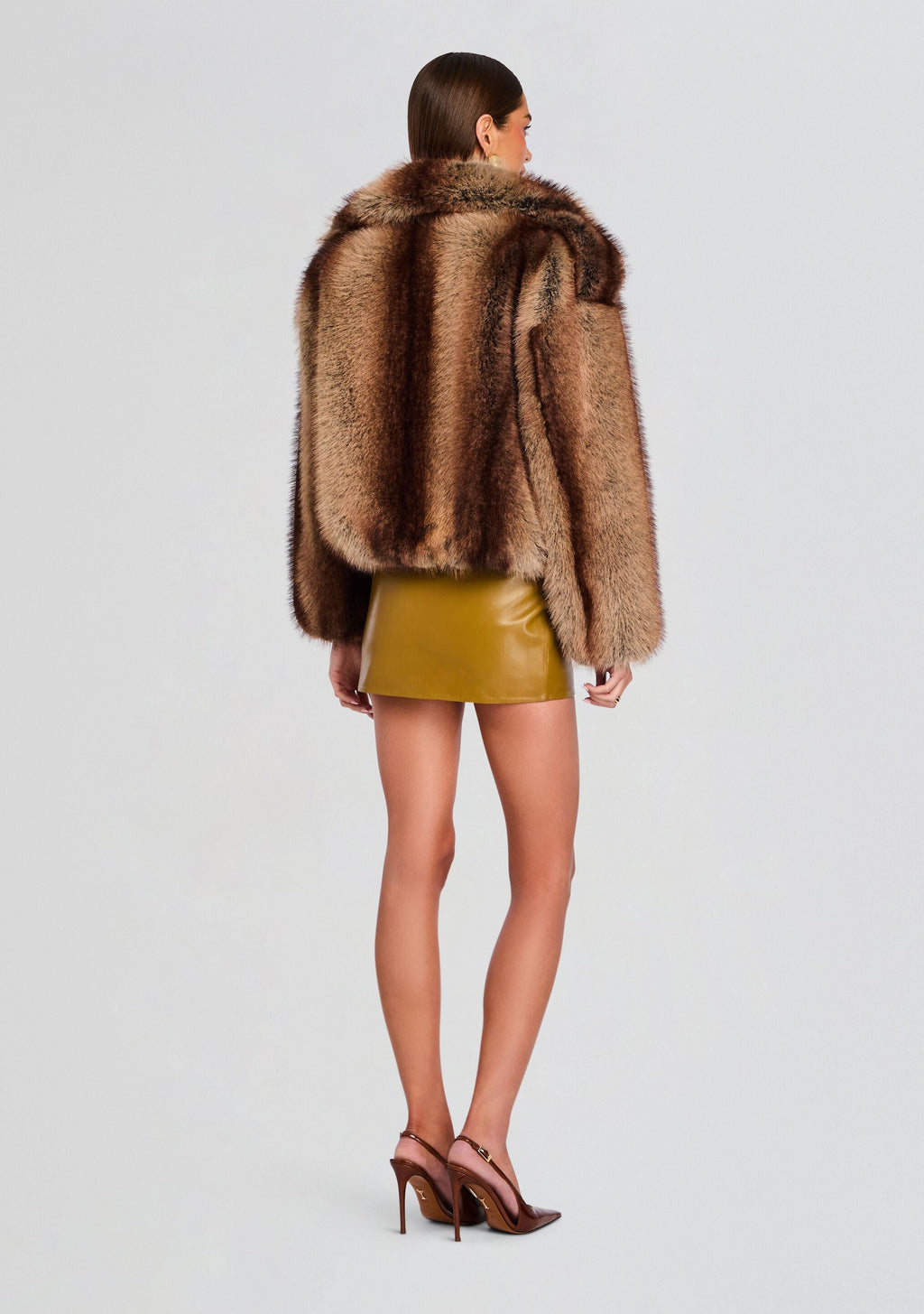 Segrid Faux Fur Bomber