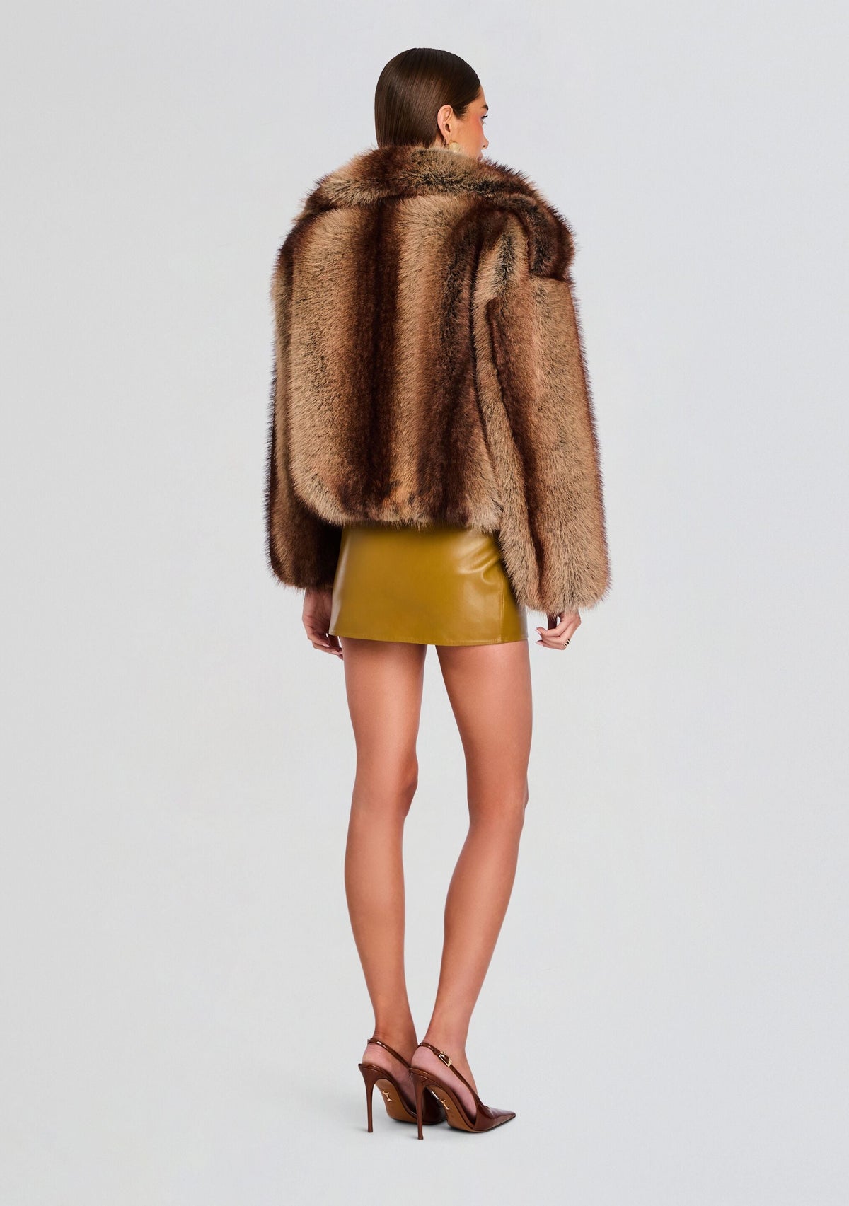 Segrid Faux Fur Bomber