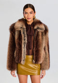 Segrid Faux Fur Bomber