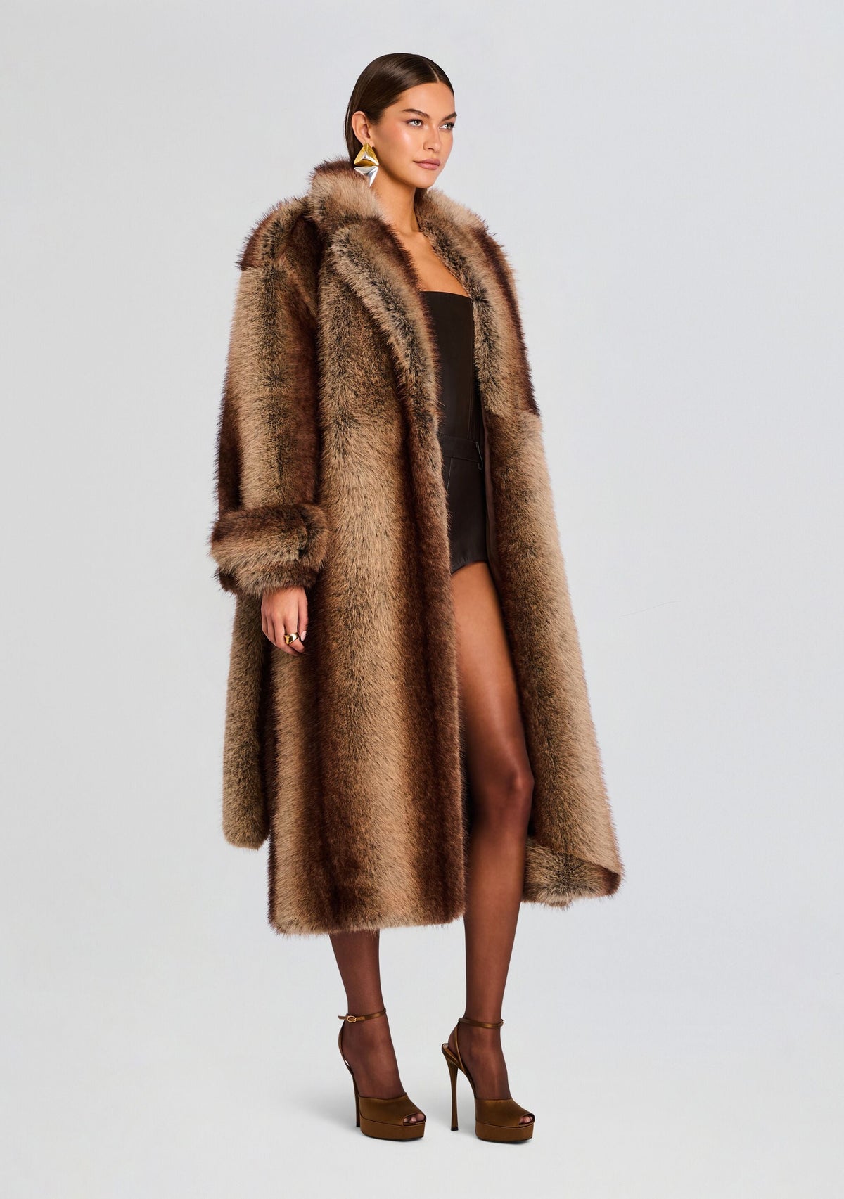 Shantel Faux Fur Coat