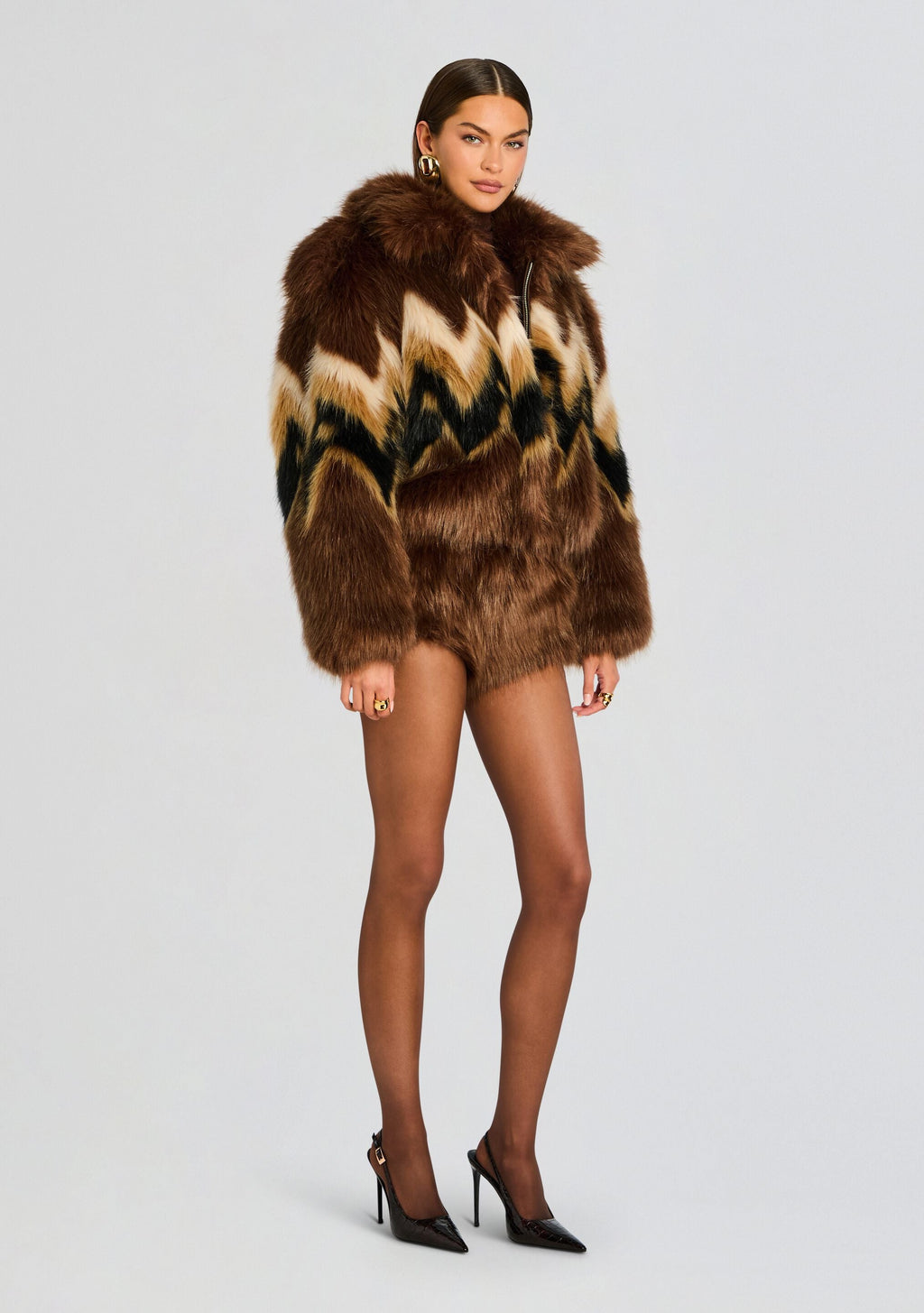 Ismay Faux Fur Bomber