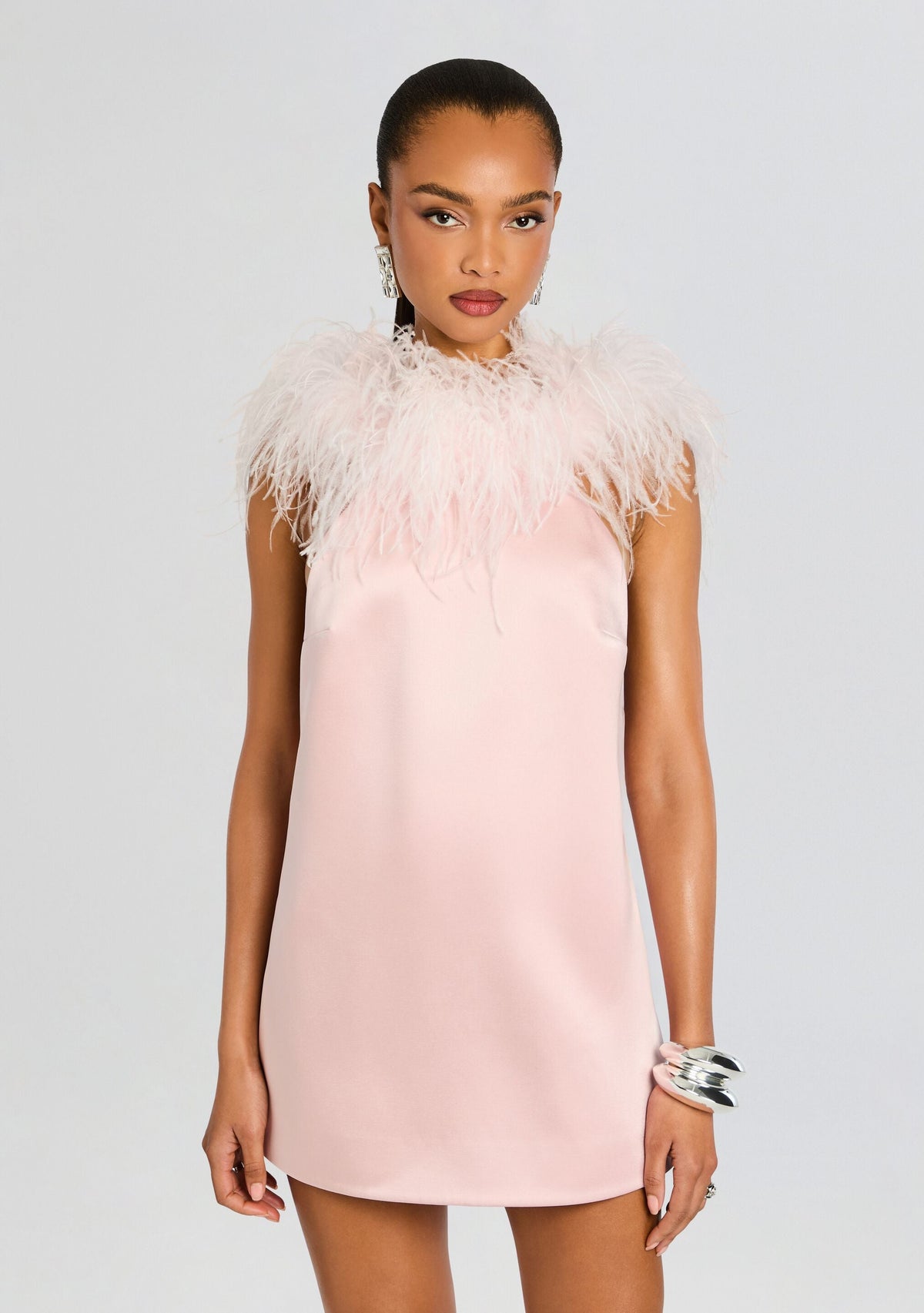 Jorie Feather Dress