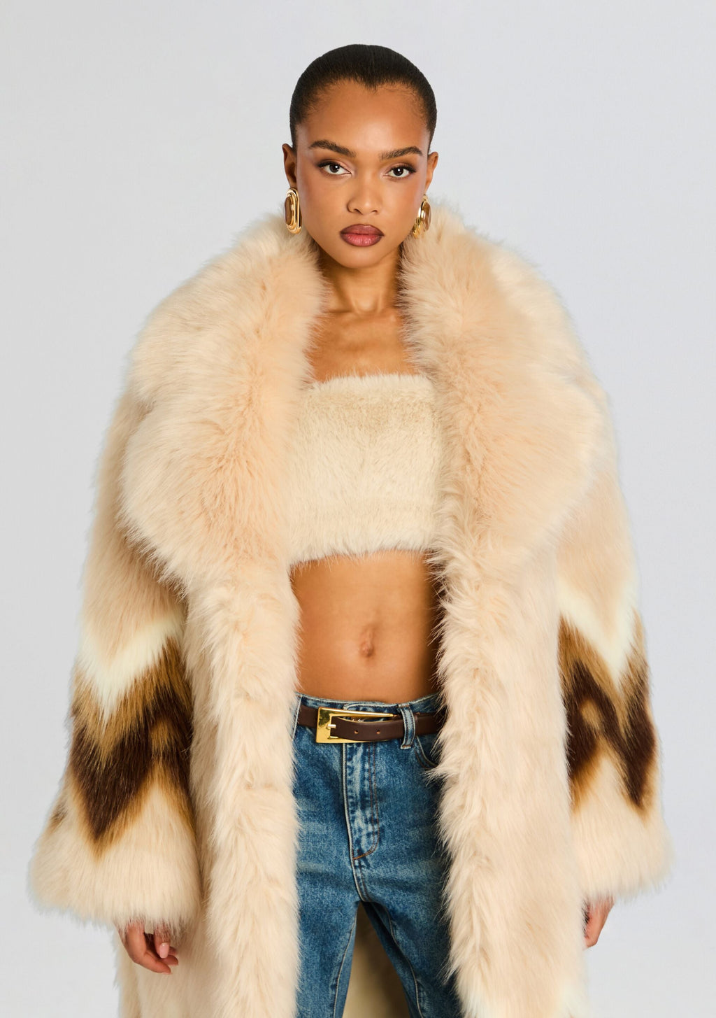Magali  Faux Fur Coat