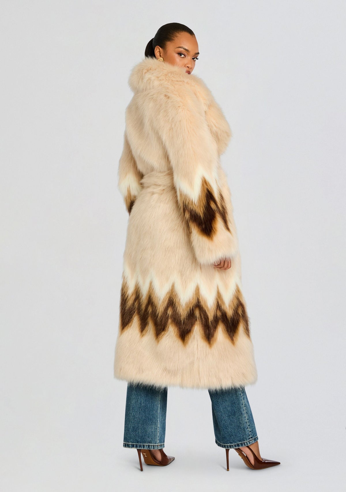Magali  Faux Fur Coat