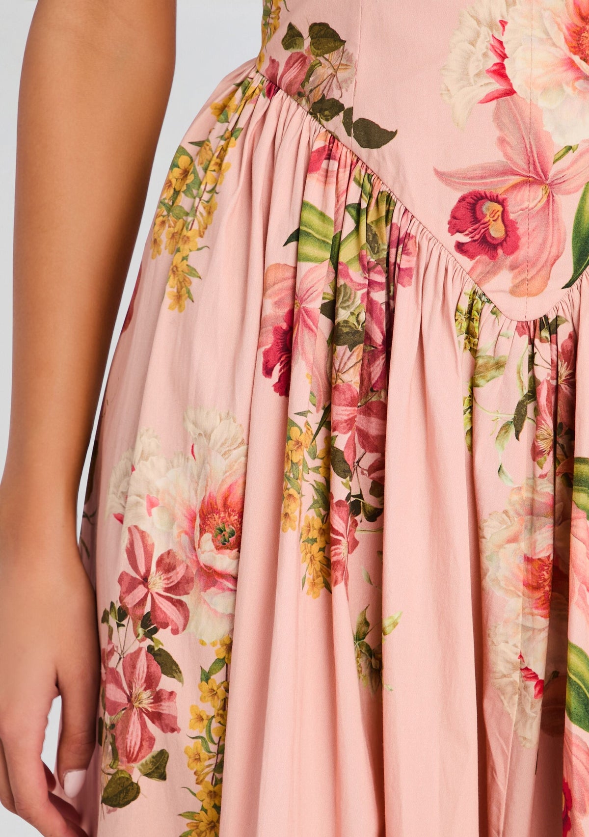 Ayla Corseted Midi Dress