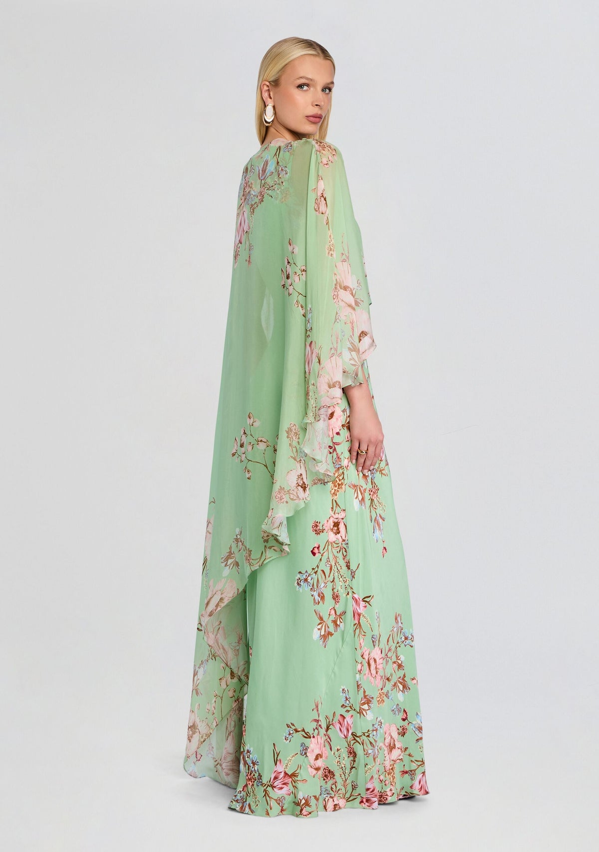 Ezra Ruched Cape
