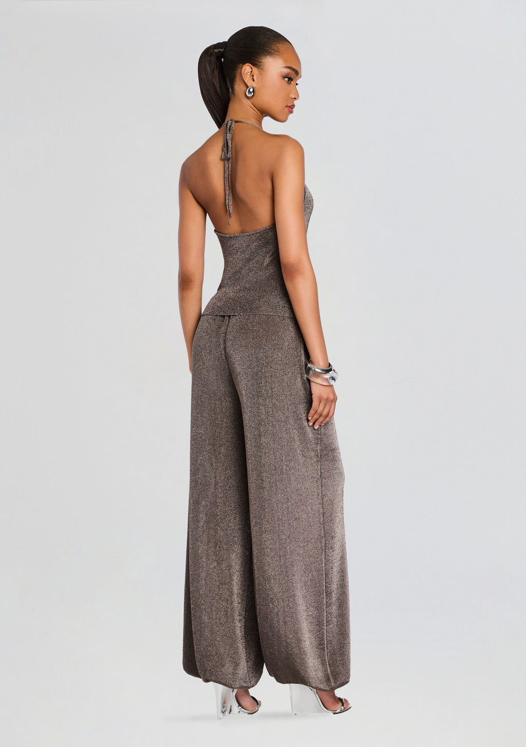 Esmerelda Metallic Knit Pant