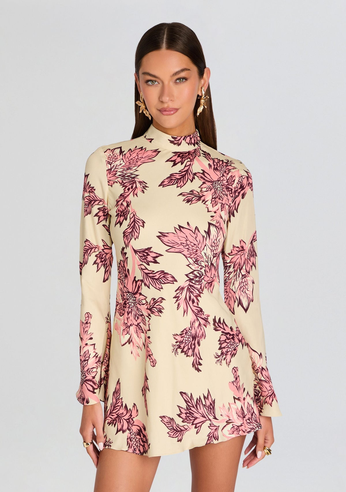 Faria Biased Mini Dress
