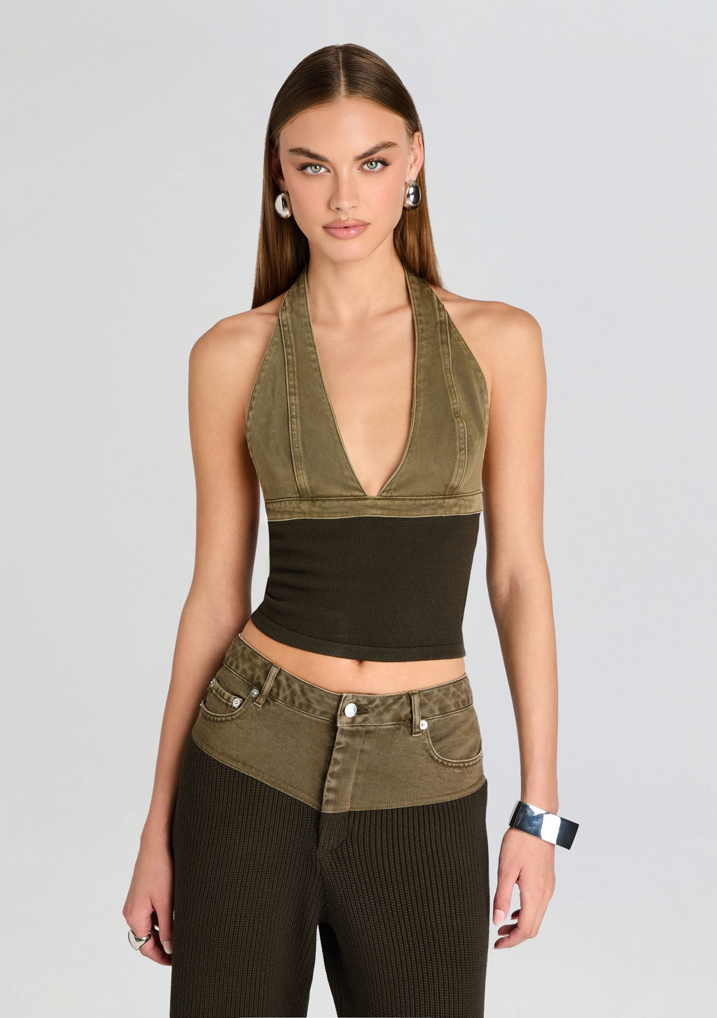 Stanna Denim Top
