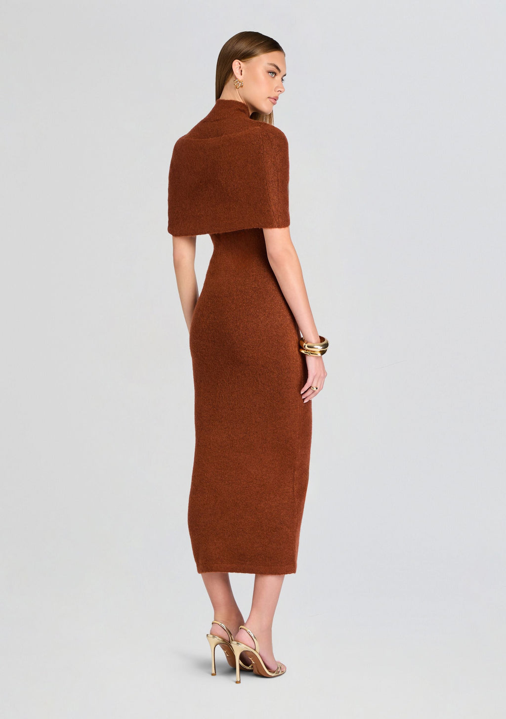 Wisteria Knit Midi Dress