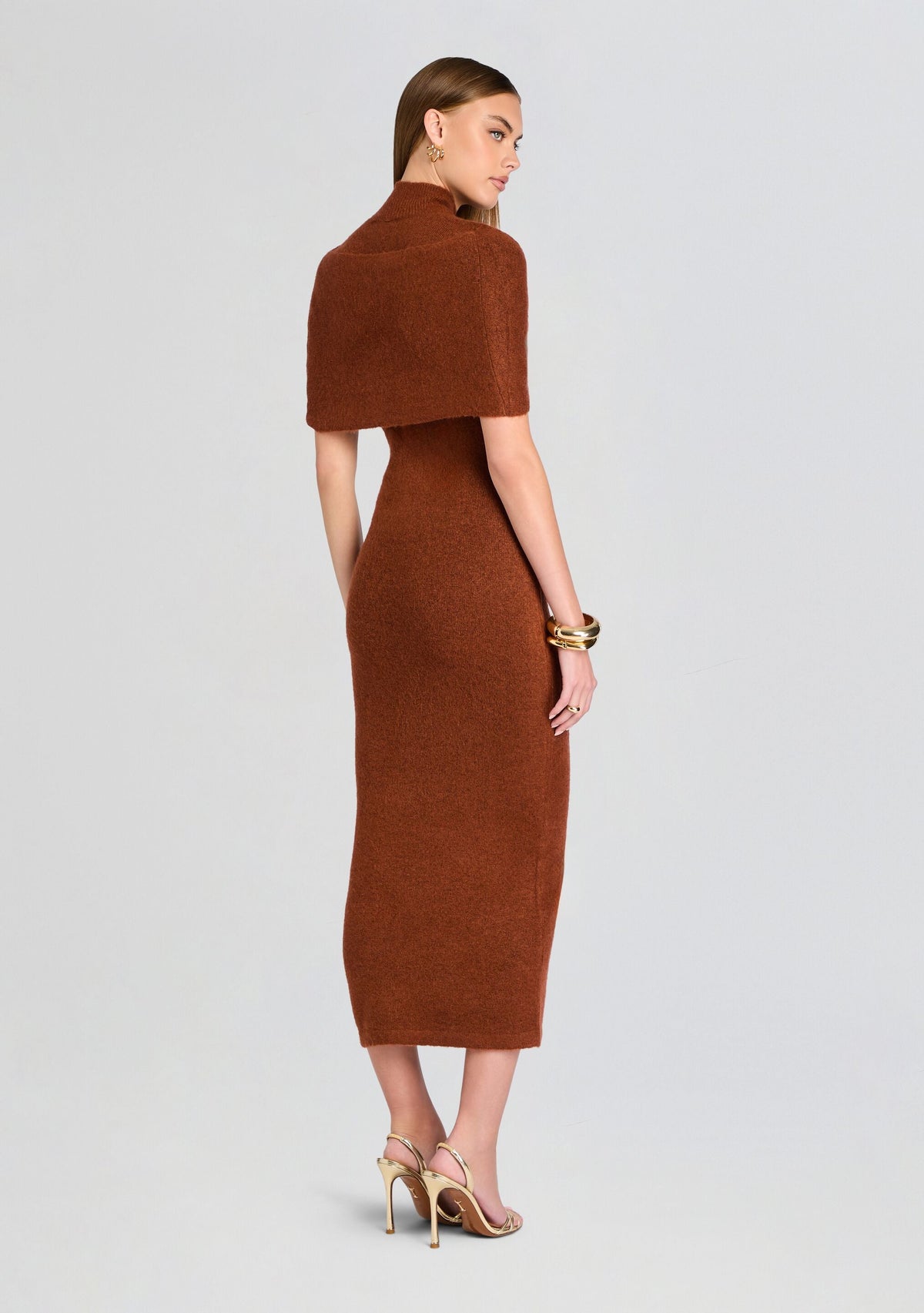 Wisteria Knit Midi Dress