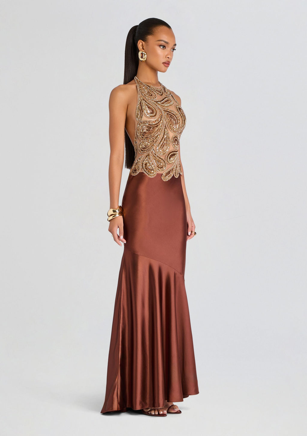 Evolet Embroidered Dress