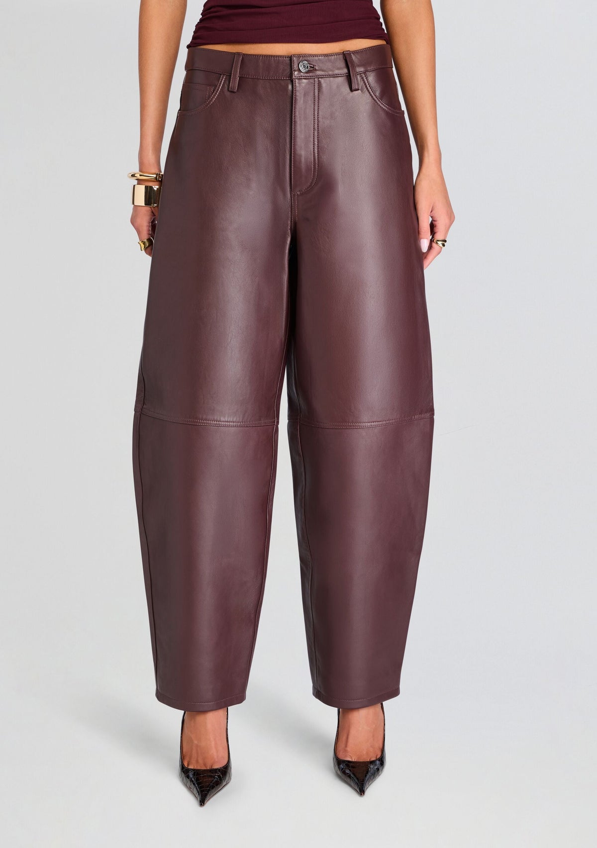 Solene Leather Pant