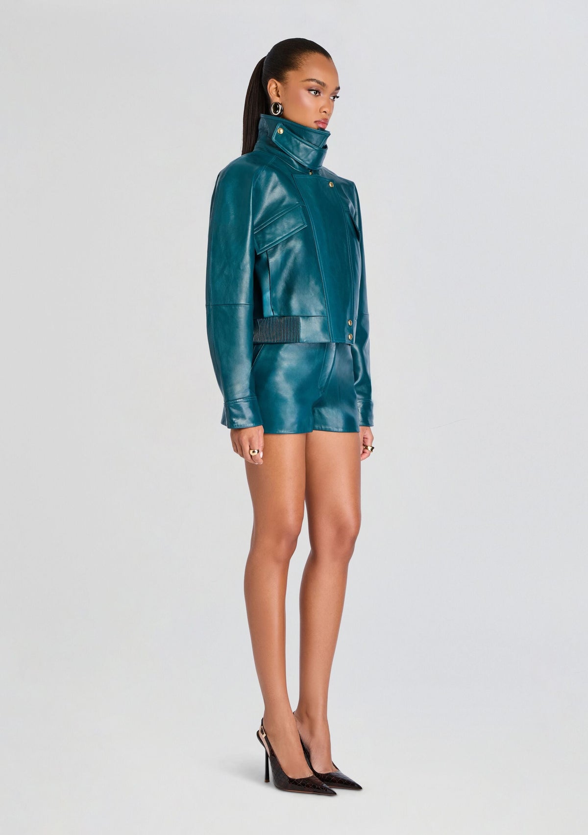 Naya Leather Short