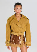 Rubee Suede Coat