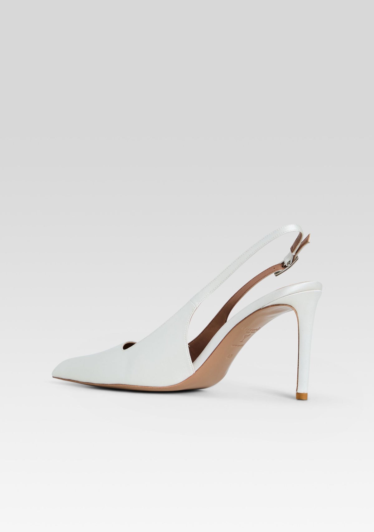 Evelyn Satin Slingback