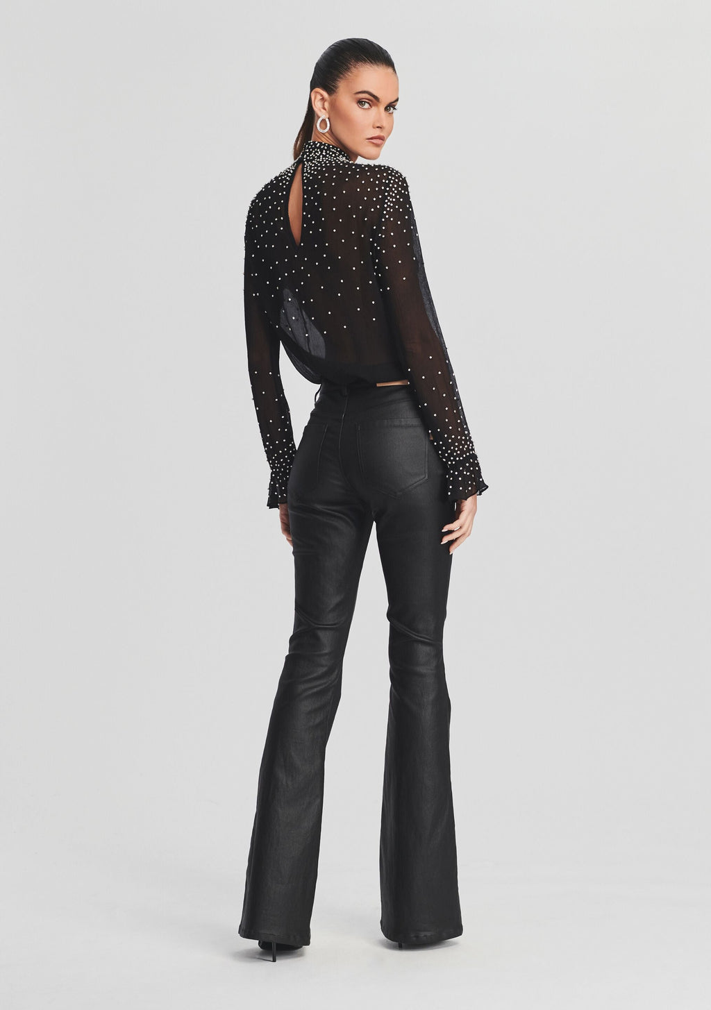 Joyce Silk Chiffon Top