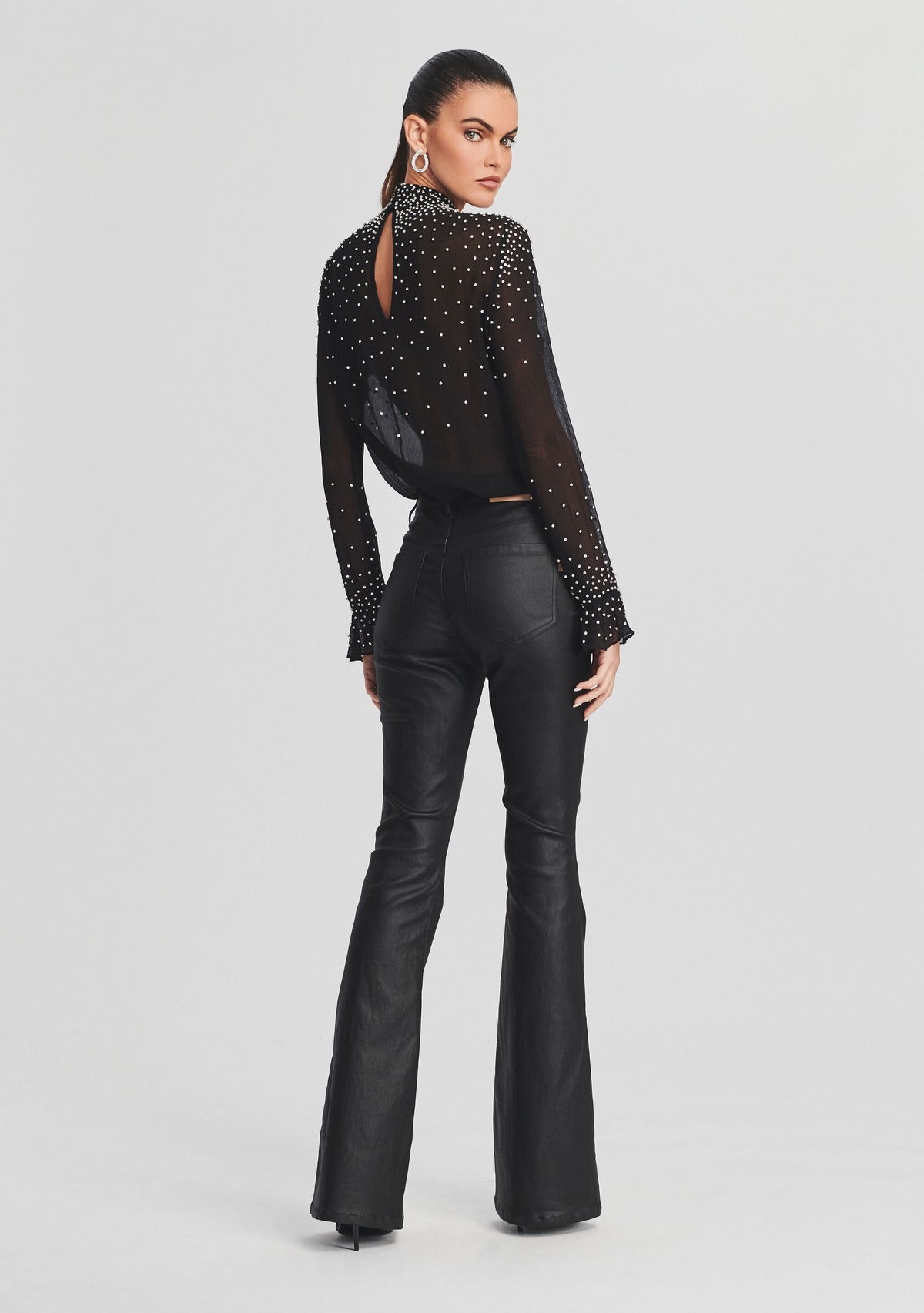 Joyce Silk Chiffon Top