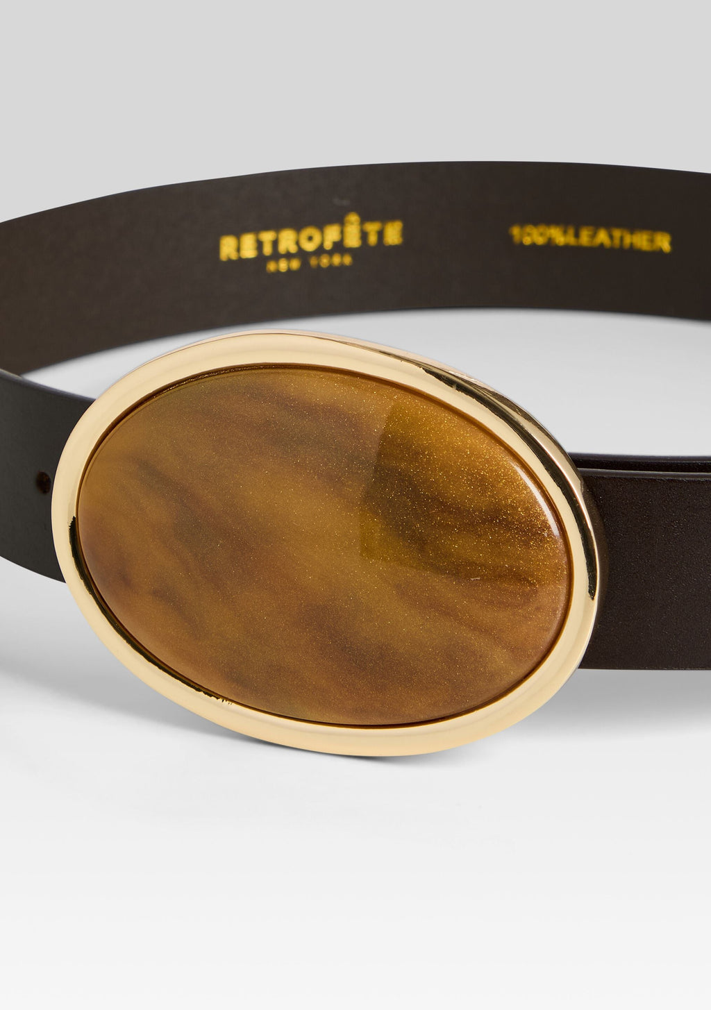 Dagmar High Waist Leather Belt