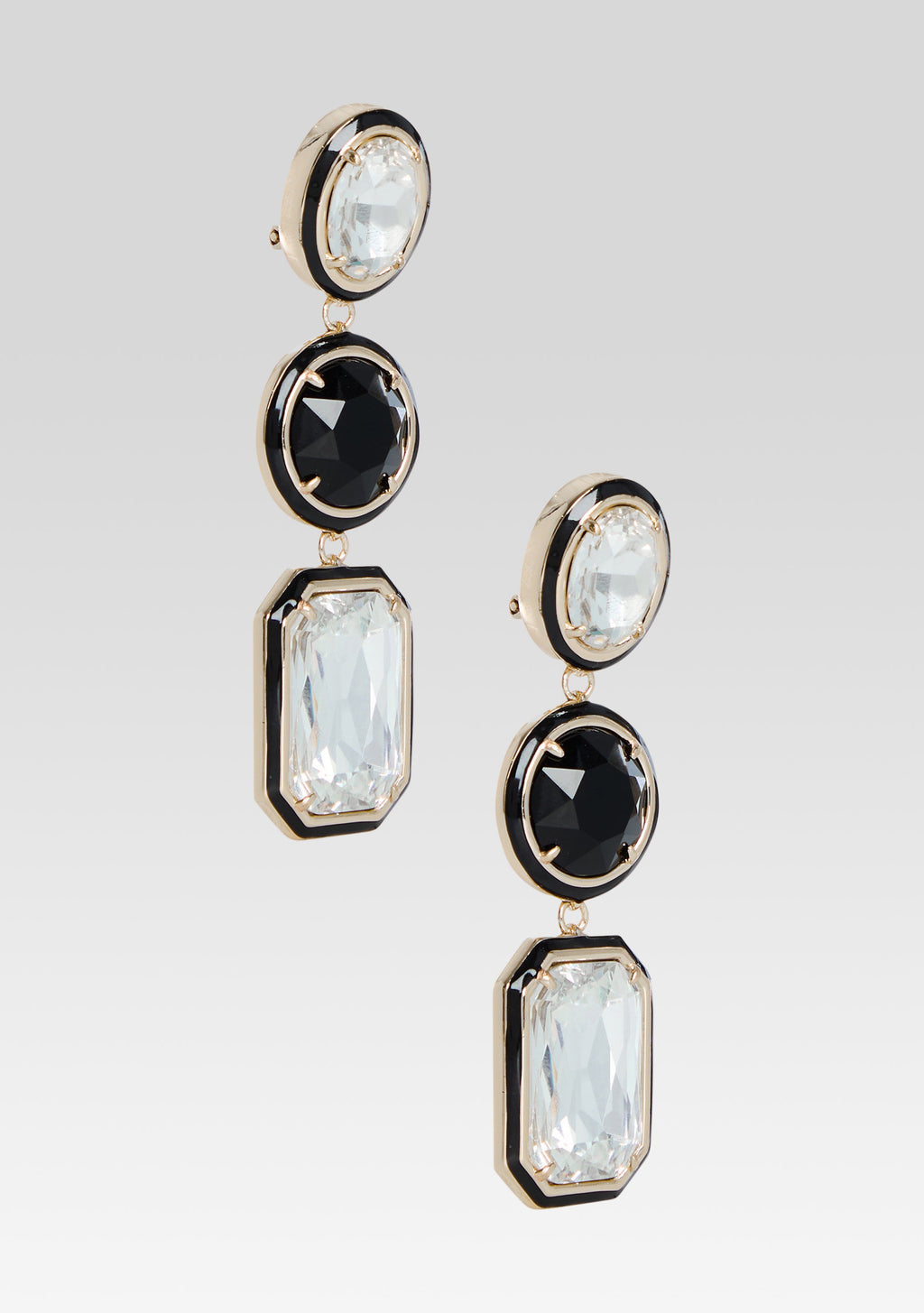 Camille Gemstone Drop Earrings